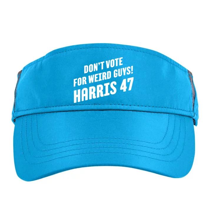 DonT Vote For Weird Guys! Harris 47 Adult Drive Performance Visor