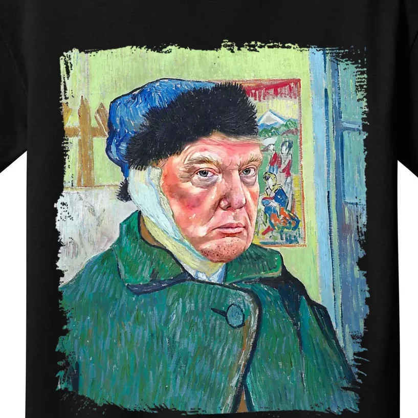 Donald Van Gogh Trump Kids T-Shirt