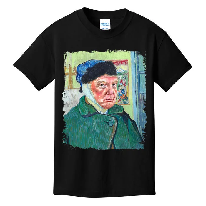 Donald Van Gogh Trump Kids T-Shirt