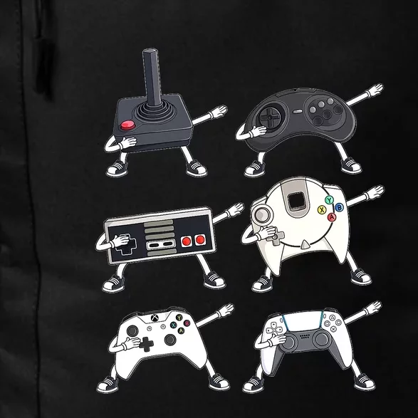 Dabbing Video Game Controllers Funny Boys Gamer Dab Daily Commute Backpack