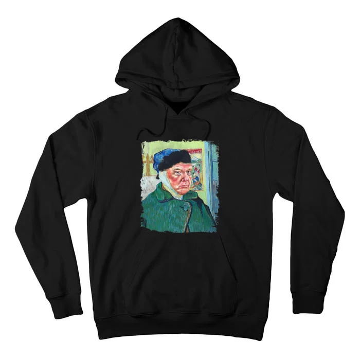 Donald Van Gogh Trump Tall Hoodie