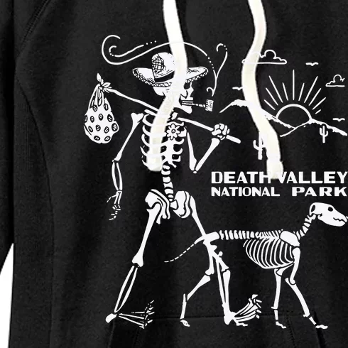 Death Valley Hiking Camping Joshua Tree Women's Fleece Hoodie