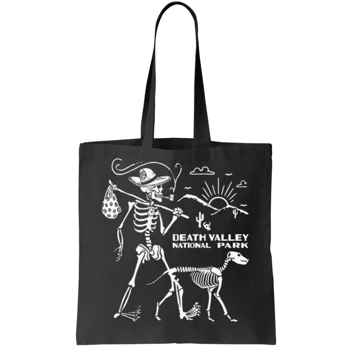 Death Valley Hiking Camping Joshua Tree Tote Bag