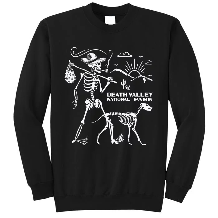 Death Valley Hiking Camping Joshua Tree Tall Sweatshirt