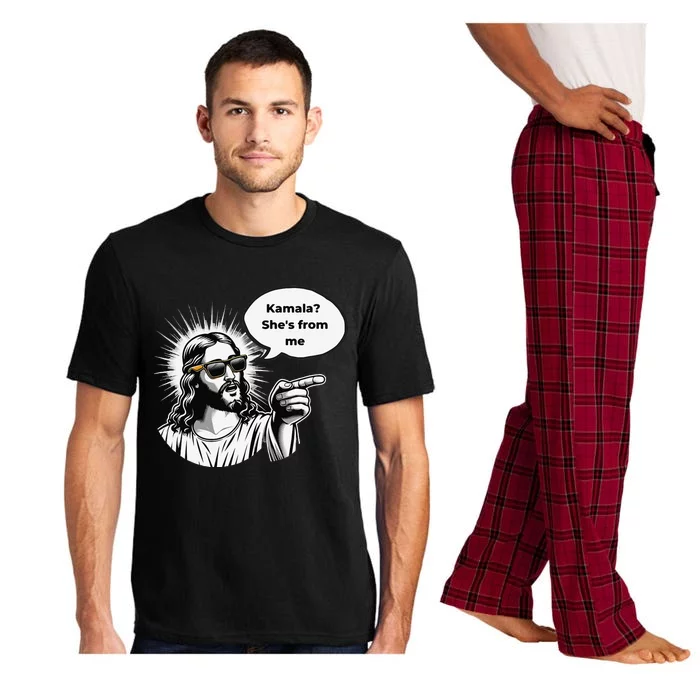 Divine Vote Jesus & Kamala Pajama Set