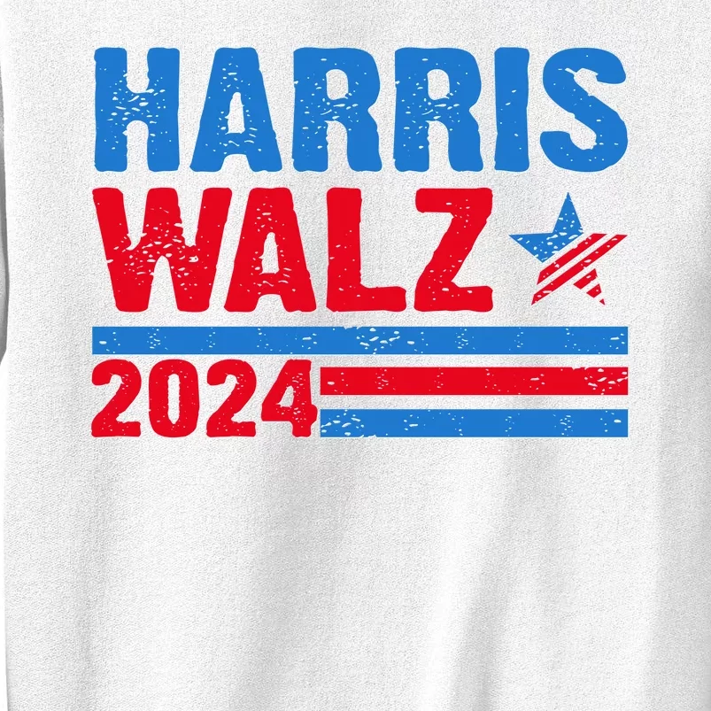 Distressed Vote Kamala Harris Tim Walz 2024 Election Sweatshirt