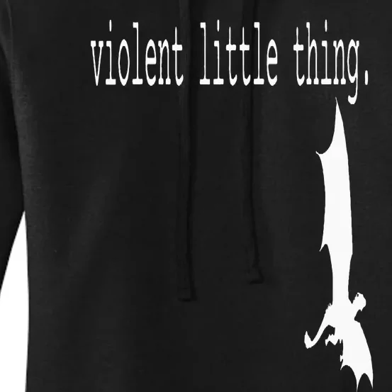 Dragon Violent Little Thing Women's Pullover Hoodie