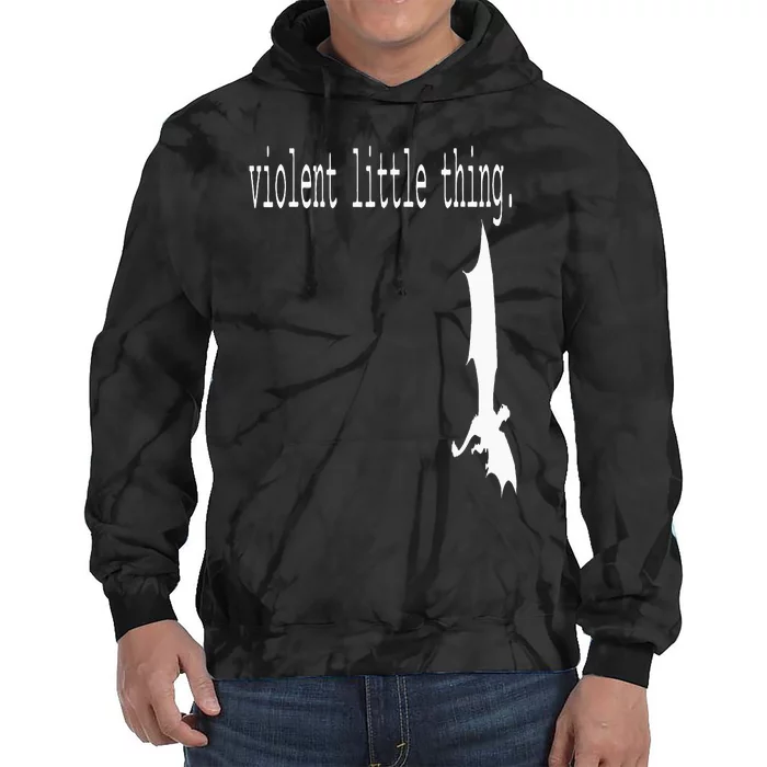 Dragon Violent Little Thing Tie Dye Hoodie