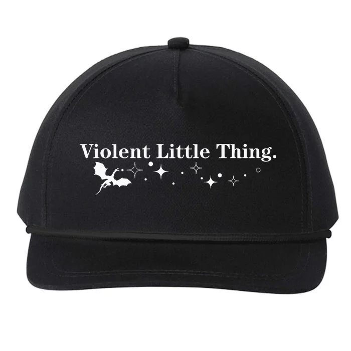 Dragon Violent Little Thing Snapback Five-Panel Rope Hat