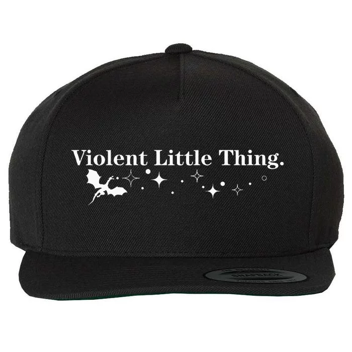 Dragon Violent Little Thing Wool Snapback Cap