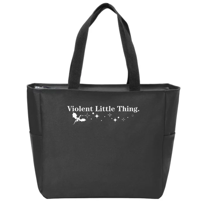 Dragon Violent Little Thing Zip Tote Bag