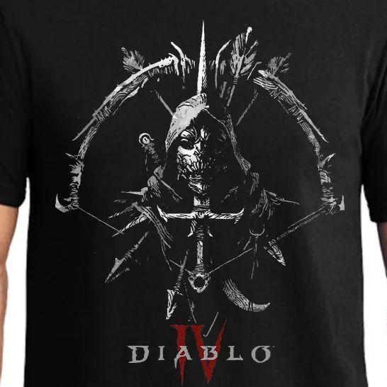 Diablo Vi Masked Rogue Icon Bow & Sword Pajama Set