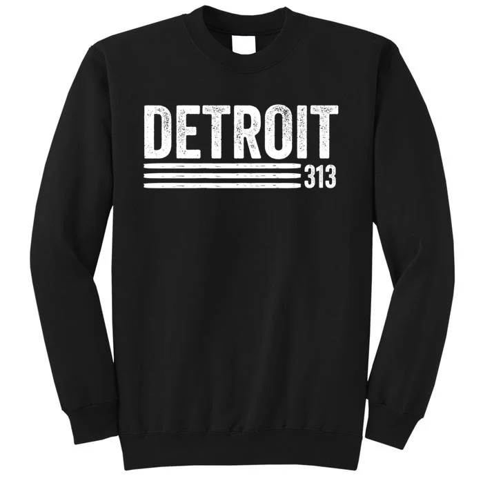 Detroit Vintage Men's Detroit 313 Apparel Gift Sweatshirt