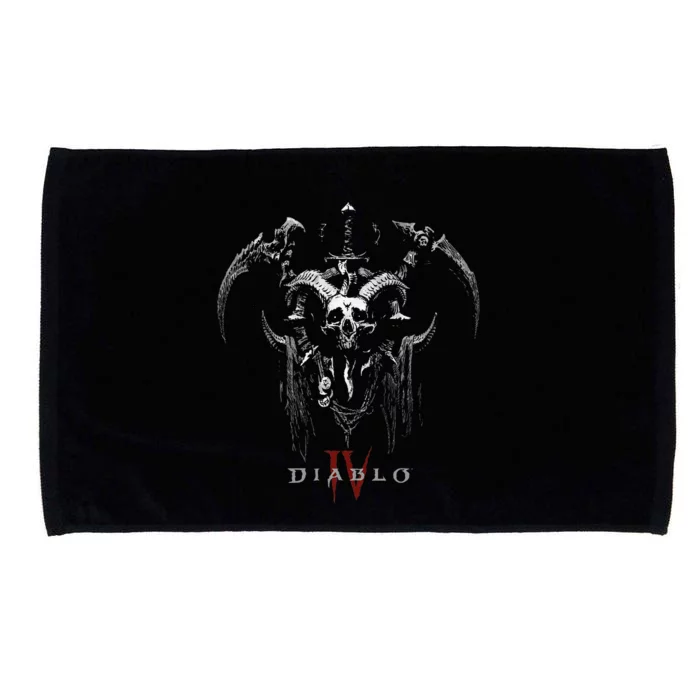 Diablo Vi Necromancer Icon Twohanded Scythes Microfiber Hand Towel