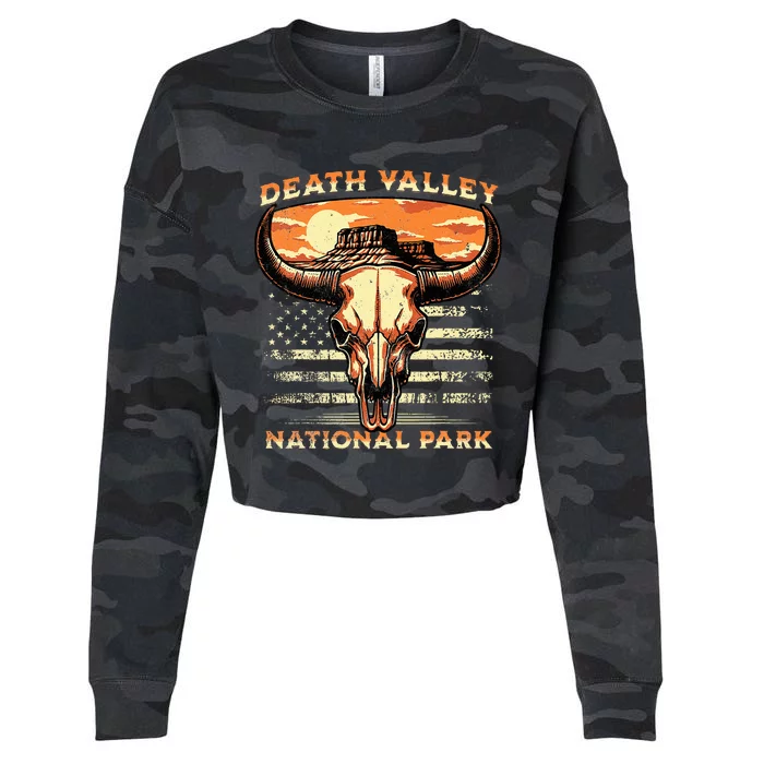 Death Valley National Park Cropped Pullover Crew