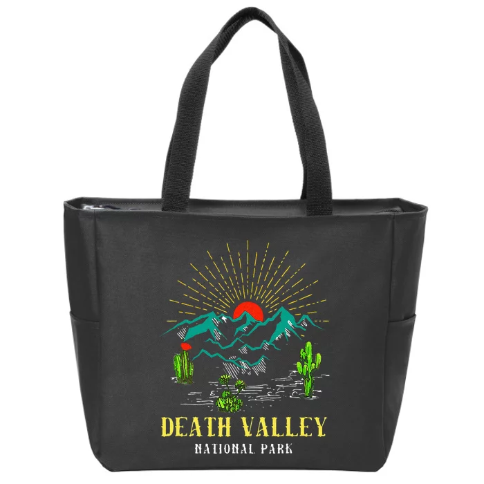 Death Valley National Park Desert California Nevada Tourist Zip Tote Bag