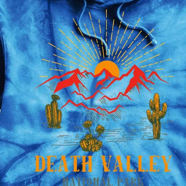 Death Valley National Park Novelty Tie Dye Hoodie