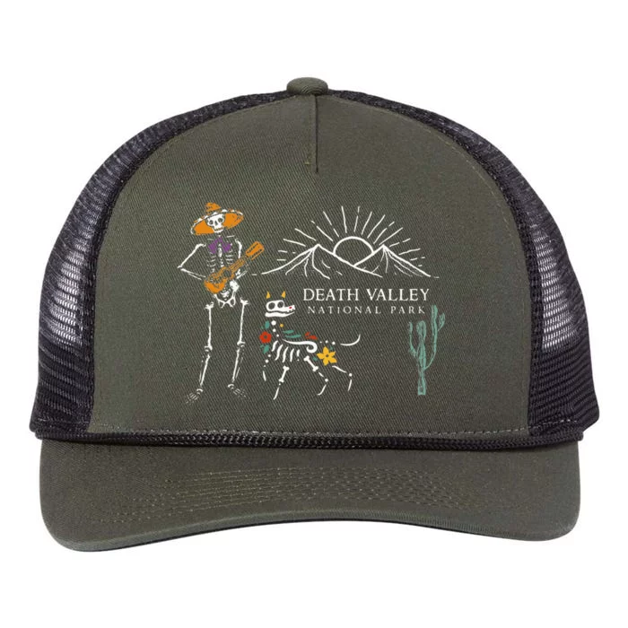 Death Valley National Park  Appalachian Trail Retro Rope Trucker Hat Cap