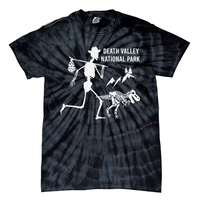 Death Valley National Park California US Hiking Vintage Tie-Dye T-Shirt