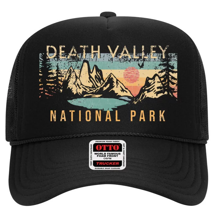 Death Valley National Park High Crown Mesh Trucker Hat