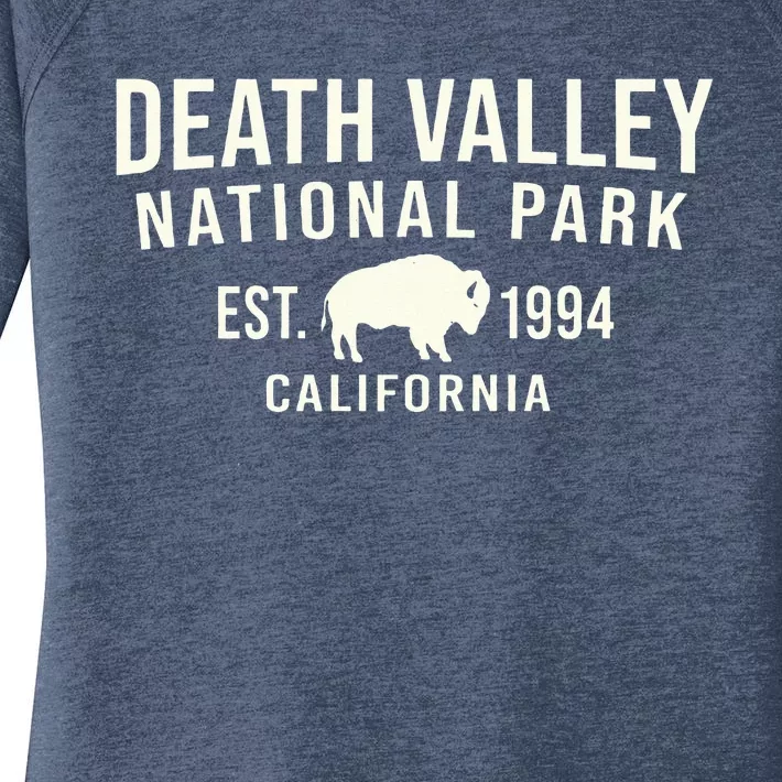 Death Valley National Park California Mountain Women's Perfect Tri Tunic Long Sleeve Shirt