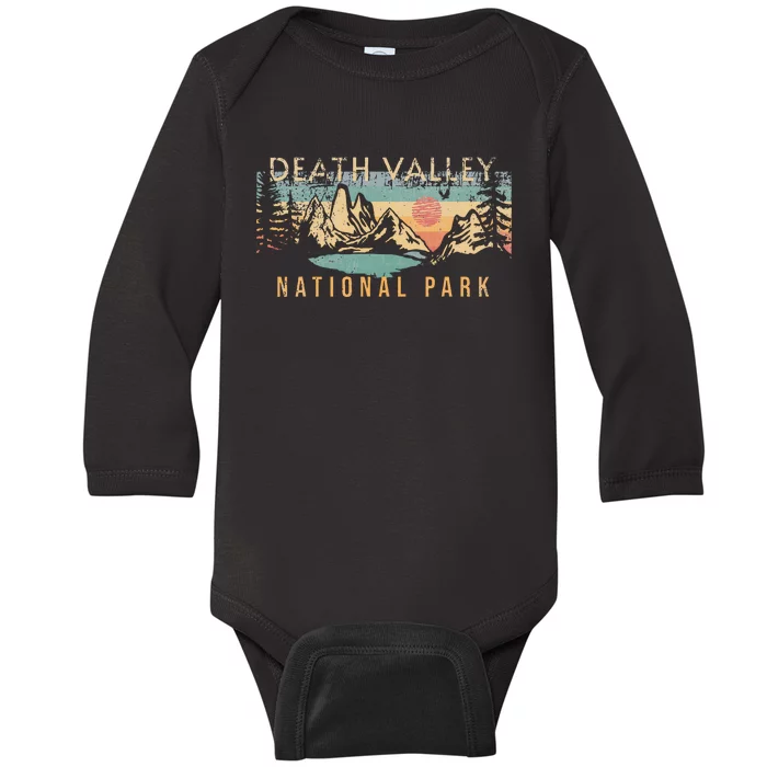 Death Valley National Park Baby Long Sleeve Bodysuit