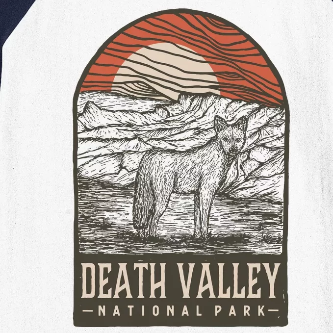 Death Valley National Park Baseball Sleeve Shirt