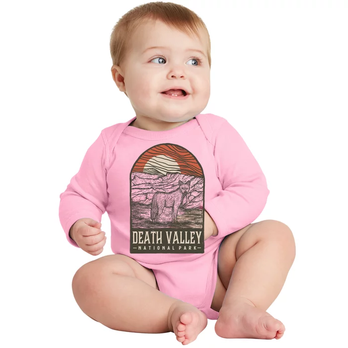 Death Valley National Park Baby Long Sleeve Bodysuit