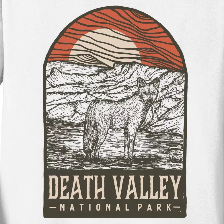 Death Valley National Park Kids Long Sleeve Shirt