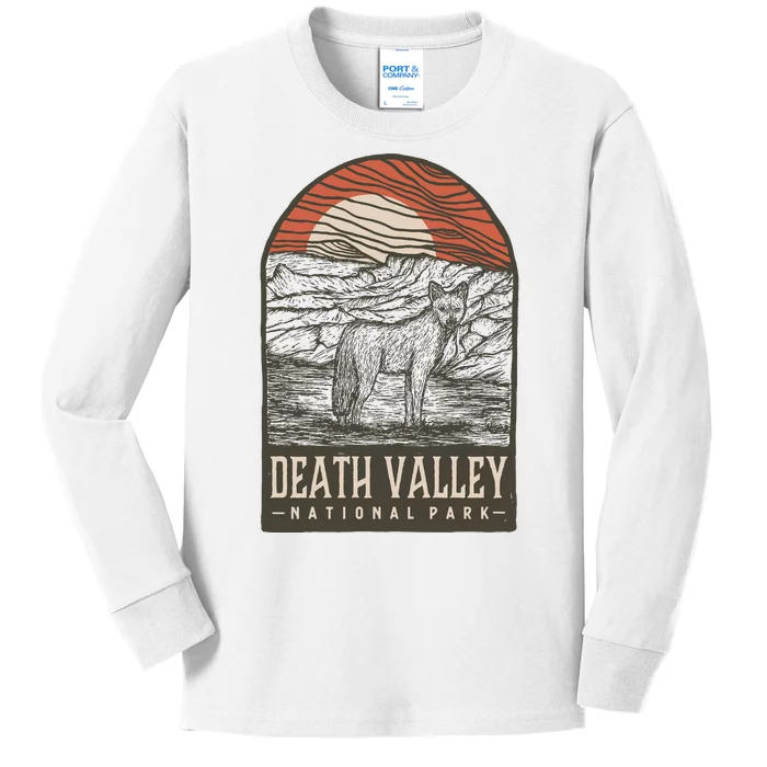 Death Valley National Park Kids Long Sleeve Shirt