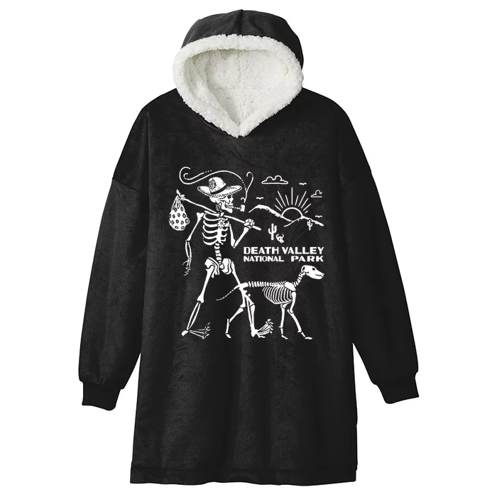 Death Valley Park Hooded Wearable Blanket