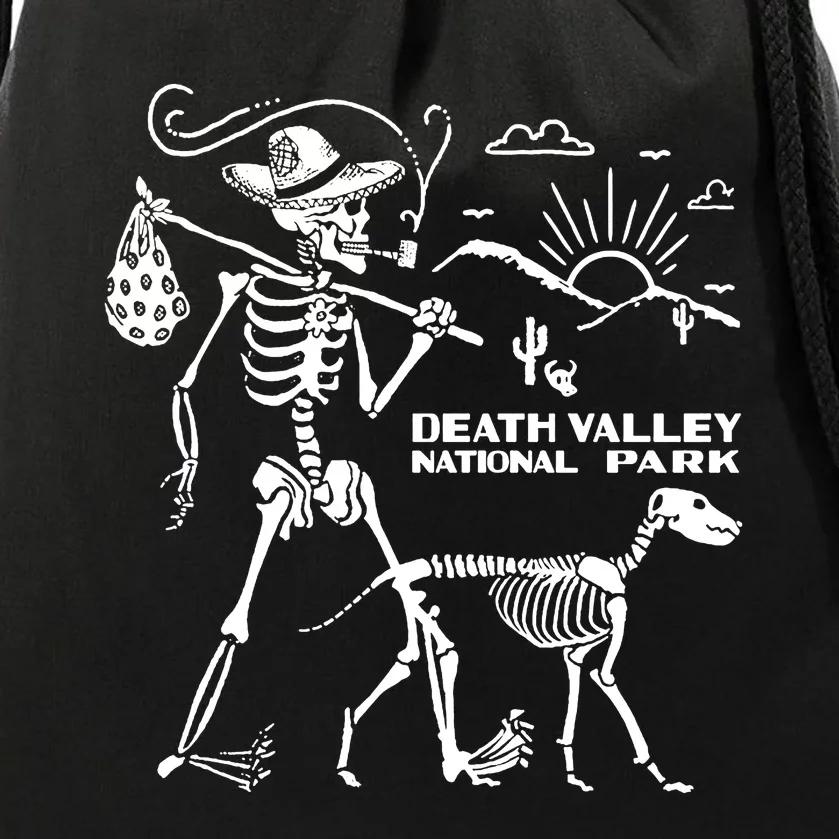 Death Valley Park Drawstring Bag