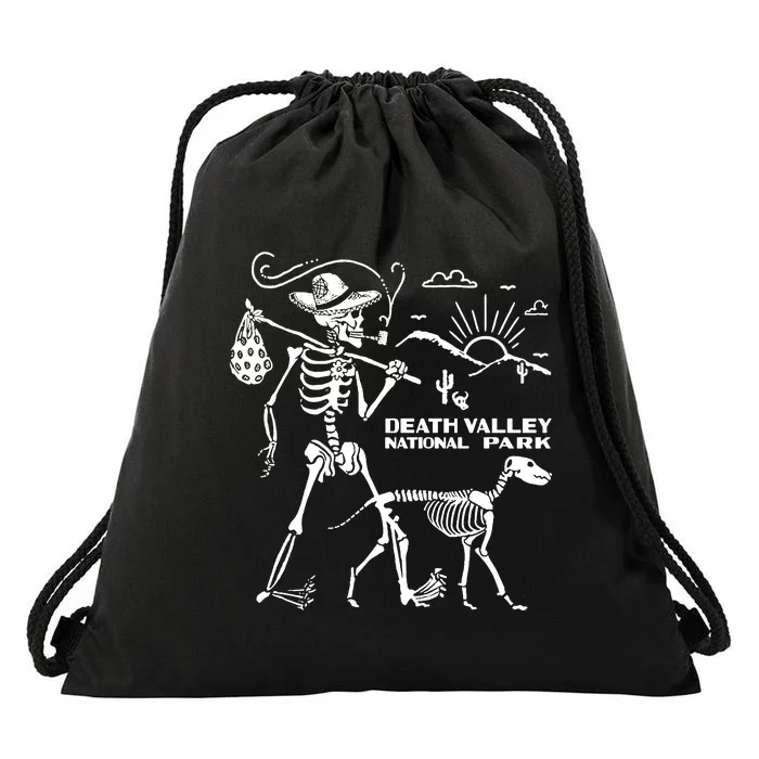 Death Valley Park Drawstring Bag