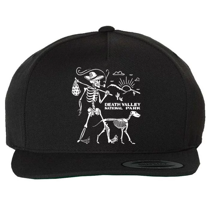 Death Valley Park Wool Snapback Cap