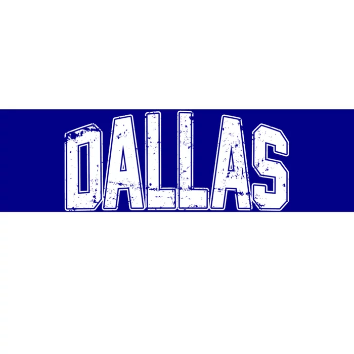 Dallas Vintage Retro Bumper Sticker