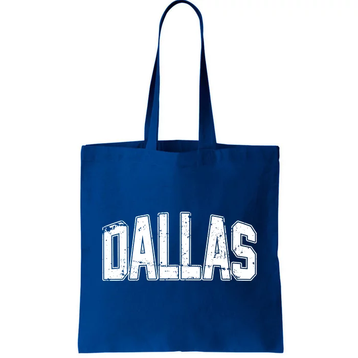 Dallas Vintage Retro Tote Bag