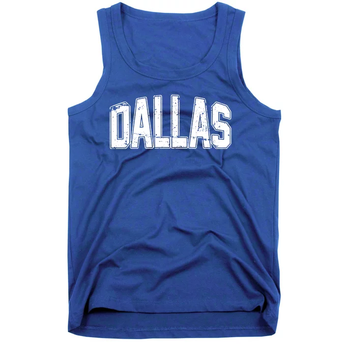 Dallas Vintage Retro Tank Top