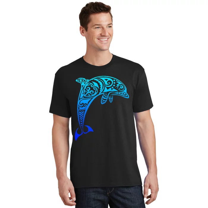 Dolphin Vintage Retro Throwback Vacation T-Shirt