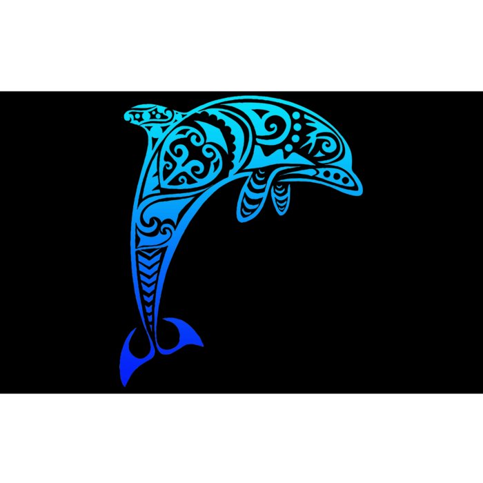 Dolphin Vintage Retro Throwback Vacation Bumper Sticker