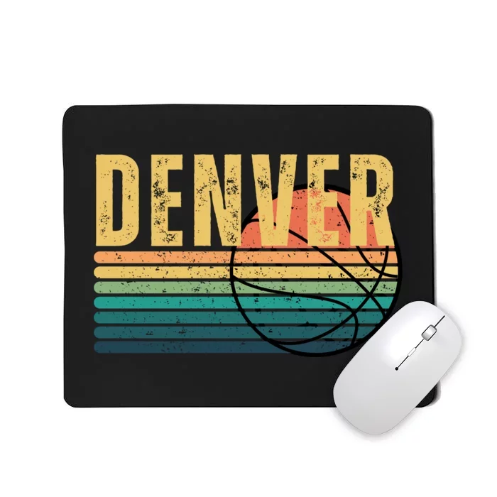 Denver Vintage Retro Mousepad