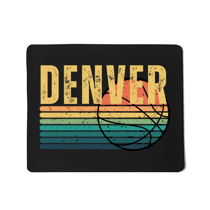 Denver Vintage Retro Mousepad