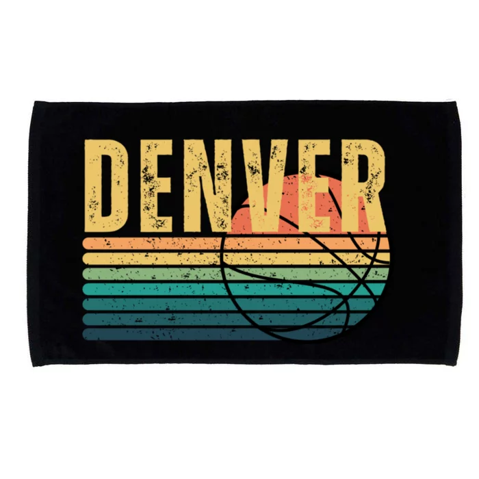 Denver Vintage Retro Microfiber Hand Towel