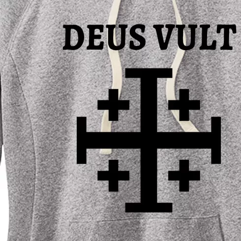 Deus Vult Roman Catholic Women's Fleece Hoodie