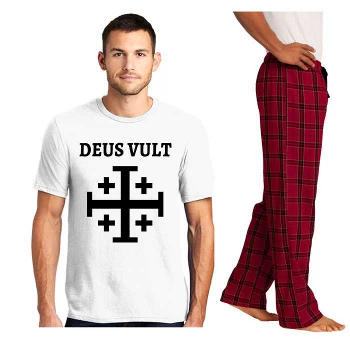 Deus Vult Roman Catholic Pajama Set