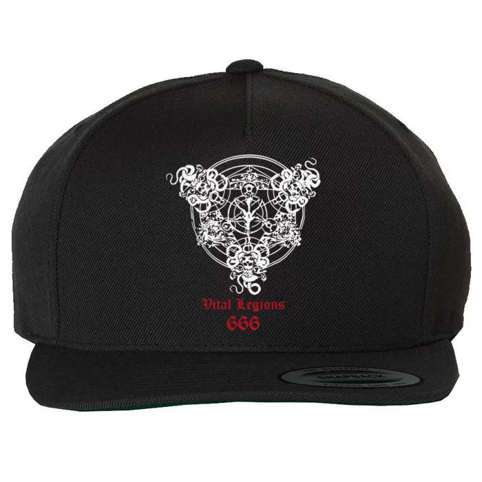 Direct Vital Remains Death Metal Wool Snapback Cap