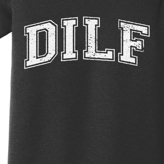 Dilf Varsity Style Dad Older More Mature Baby Bodysuit