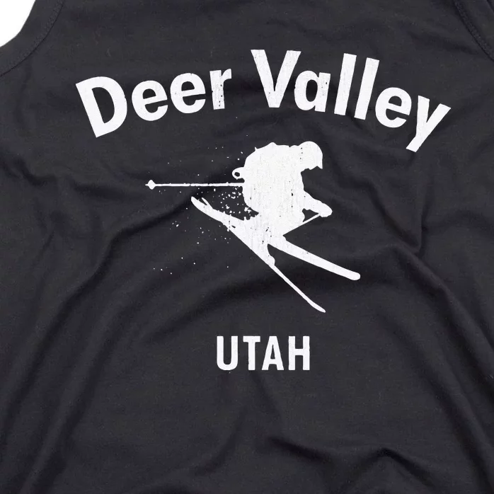 Deer Valley Skiing Tee Utah Ski Tank Top