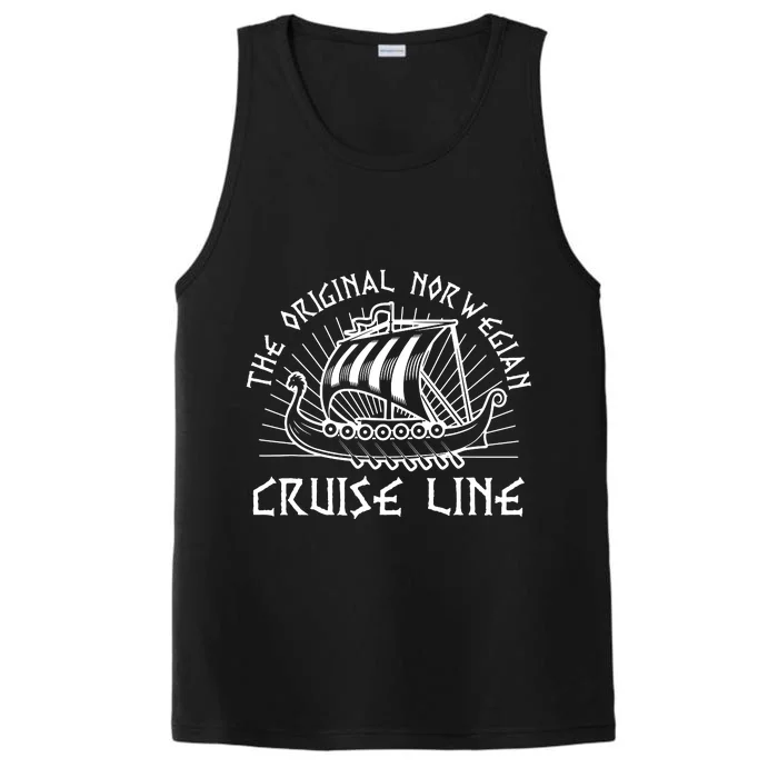 Drakkar Viking Ship Original Norwegian Cruise Line Norse Performance Tank