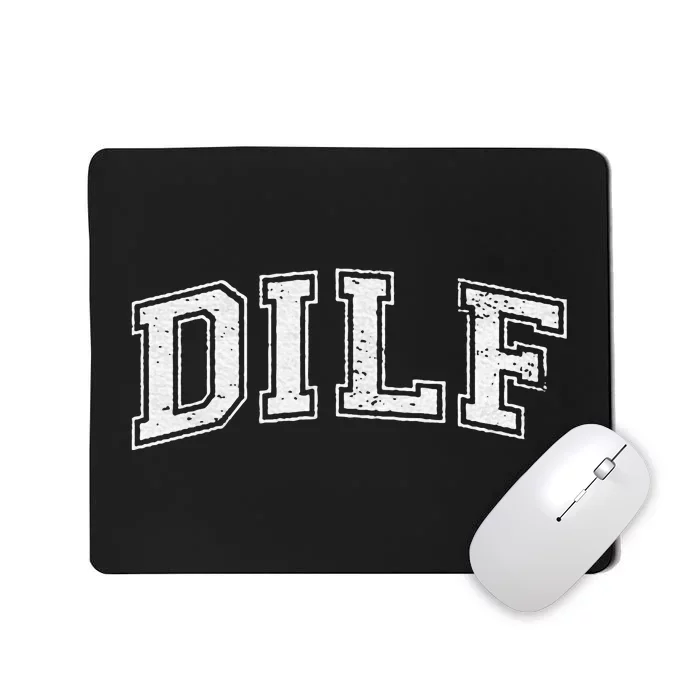 Dilf Varsity Style Dad Older More Mature Mousepad