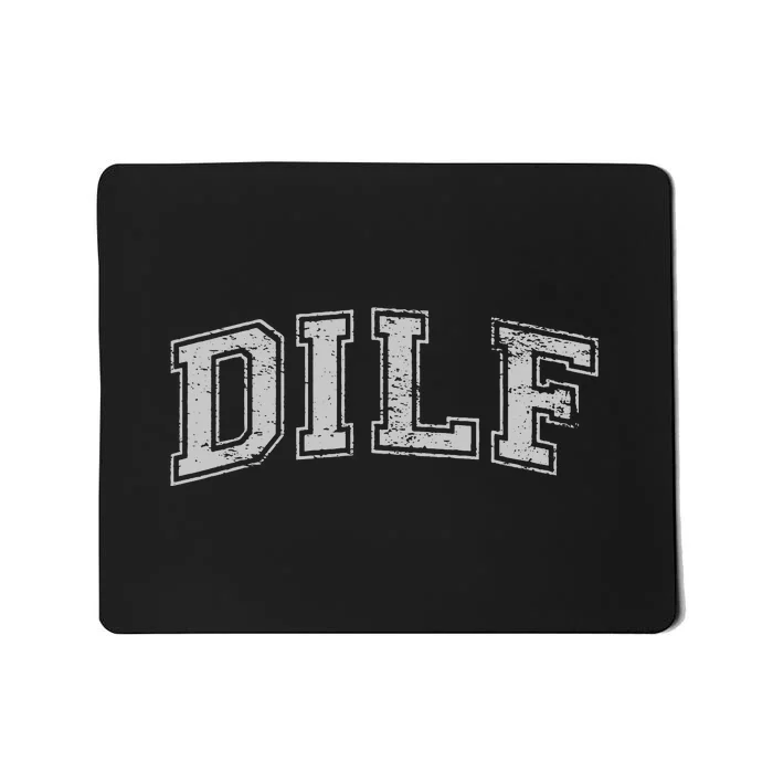 DILF VARSITY STYLE DAD OLDER MORE MATURE MEN Mousepad